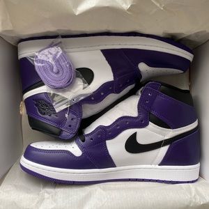 AIR JORDAN 1 retro og “Court Purple” deadstock 11M